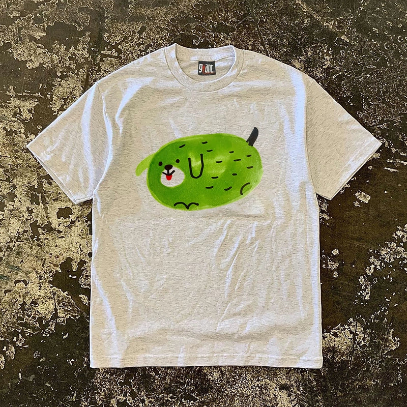 Green Puppy Graphic T-shirt