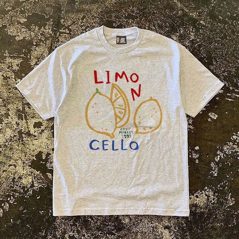 Lemon Hong Kong Graphic T-shirt