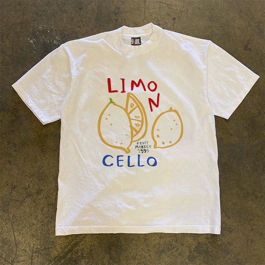 Lemon Hong Kong Graphic T-shirt