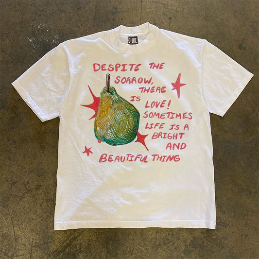 Peer Graphic T-Shirt with Quote